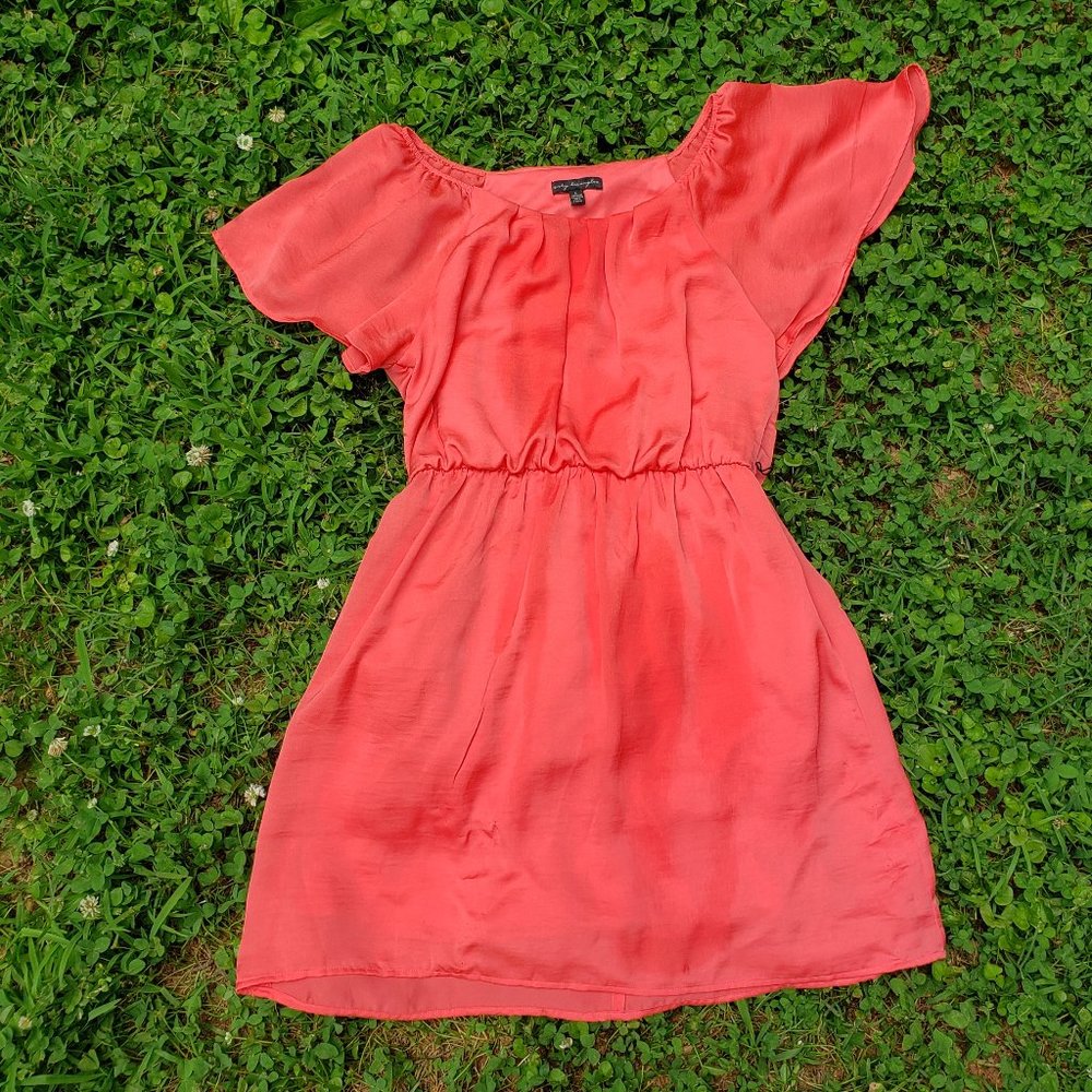 Pink City Triangles Off The Shoulder Dress💕